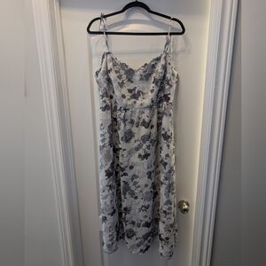Park & Fifth Floral Shoulder Tie Dress